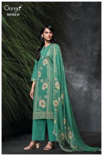 Ganga paesyn 5163 dress material wholesale in surat